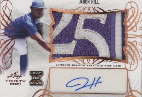 2021 Leaf Trinity - Jaden Hill #PA-JH1