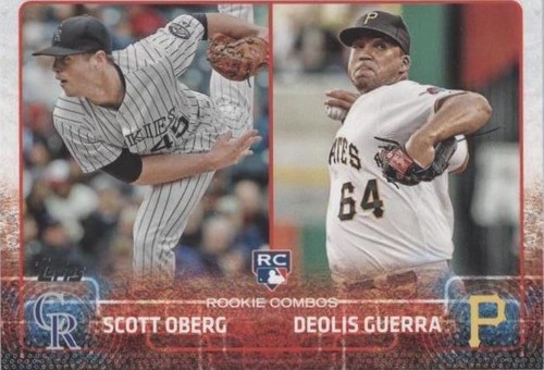 2015 Topps Update Series - Deolis Guerra Scott Oberg #US312