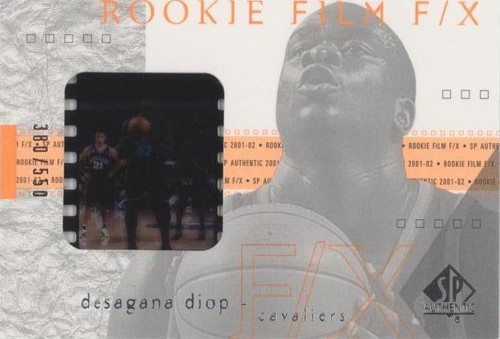 2001-02 SP Authentic - DeSagana Diop #113