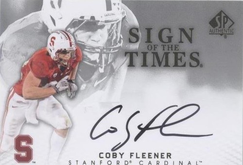 2012 SP Authentic Coby Fleener #ST-CF