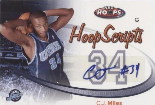 2005-06 NBA Hoops - C.J. Miles #HS-CM