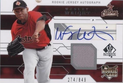 2008 SP Authentic - Wesley Wright #159