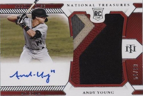 2021 Andy Young Rookie Card Panini #61 Red White & Blue