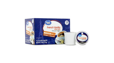 Great Value 100% Arabica Medium Roast Ground Coffee Pods, 12 Ct Select Your Type
