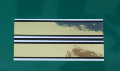  Raleigh seat mast  ''stripes''   (pair)