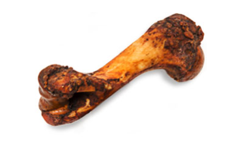 Powerpet- All Natural Ham Bone Dog Chew Treat-USDA & FDA Approved, BRC 