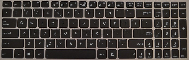 As85 Touches Pour Clavier Asus X751l X751la X751lb X751m X751ma X751s X751sa X75