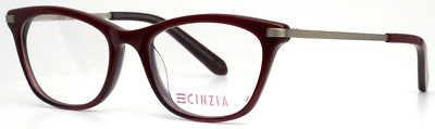 CINZIA CIN-5059 C1 Burgundy Womens Cat Eye Full Rim Eyeglasses 49-18-140 B:36