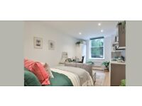 STUDENT ROOMS TO RENT IN LEICESTER. BRONZE STUDIO WITH 3/4 DOUBLE BED, PRIVATE ROOM AND BATHROOM