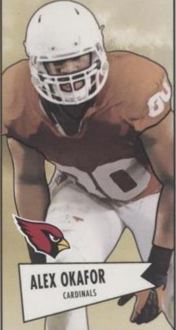 2013 Bowman Alex Okafor #52B-AO