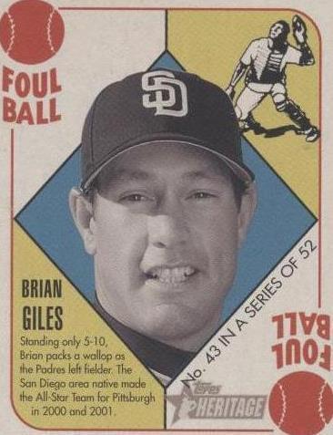 2005 Bowman Heritage - Brian Giles #43