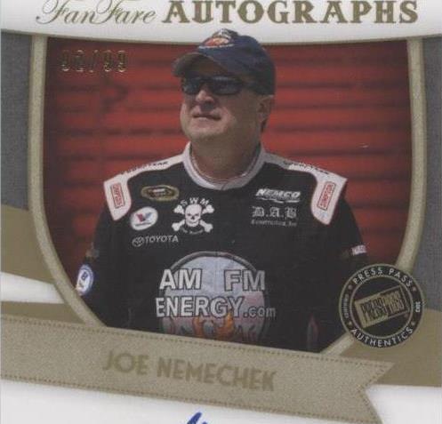 2012 Press Pass Fanfare - Joe Nemechek #FF-JN