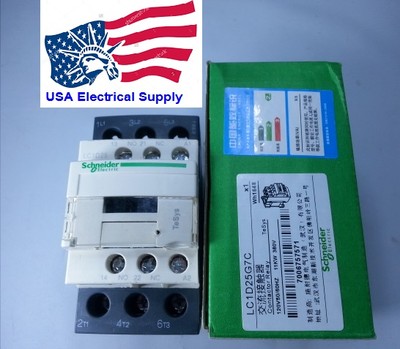  LC1D25G7C  Schneider Contactor Coil 120VAC 50/60Hz