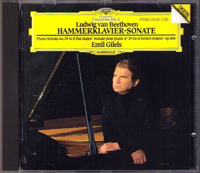 Emil GILELS: BEETHOVEN Piano Sonata No.29 Hammerklavier Op