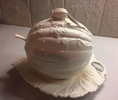 Creamware  Melon Soup Tureen