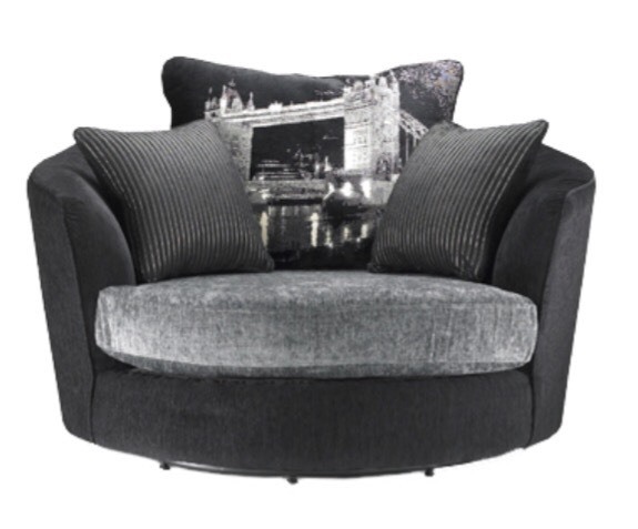 Sofology Napier Cuddler Swivel Chair