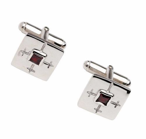 Gemelos para hombre Granate