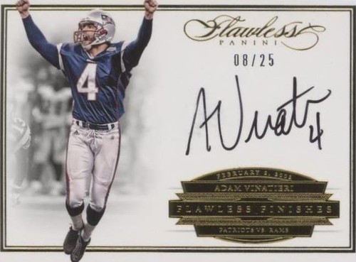 2016 Panini Flawless Adam Vinatieri #FFAV