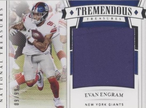 2020 Panini National Treasures Evan Engram #TT-EE