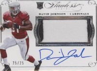 2015 Panini Flawless David Johnson #RPA-DJ