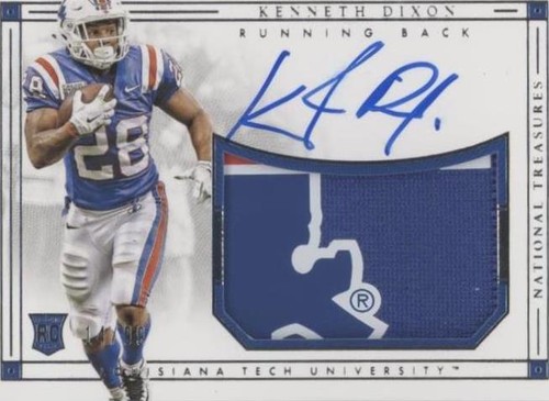 2016 Panini National Treasures Collegiate Kenneth Dixon #218