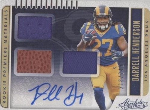 2019 Panini Absolute Darrell Henderson #209