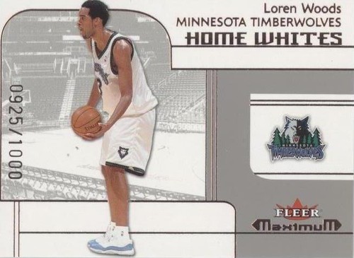 2001-02 Fleer Maximum - Loren Woods #193