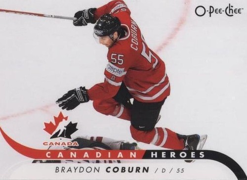 2009-10 O-Pee-Chee - Braydon Coburn #CB-BC