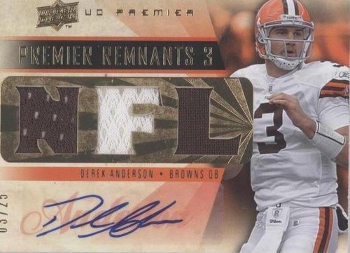 2008 UD Premier Derek Anderson #PR3-DE