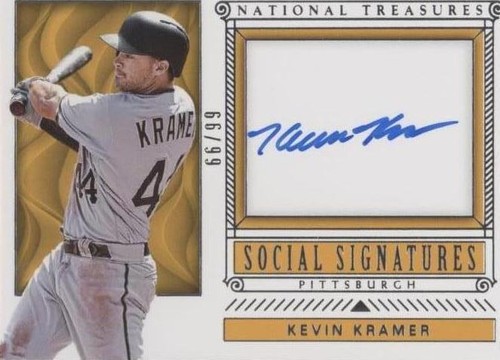 2019 Panini National Treasures - Kevin Kramer #SS-KK