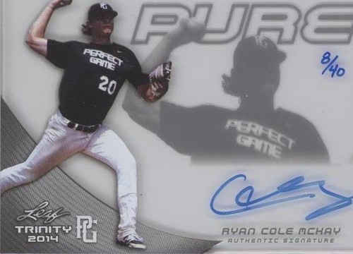 2014 Leaf Trinity - Ryan Cole Mckay #PGP-RCM