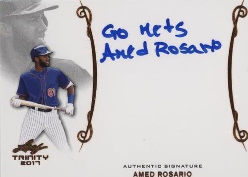 2017 Leaf Trinity - Amed Rosario #A-AR1