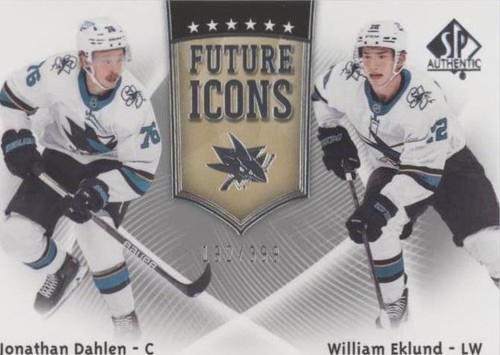2021-22 SP Authentic - Jonathan Dahlen William Eklund #FI-25