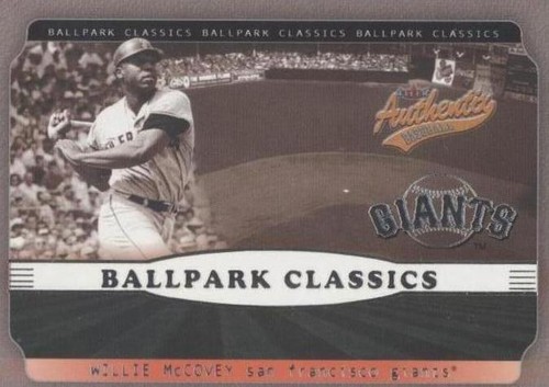 2002 Fleer Authentix - Willie McCovey #6BC