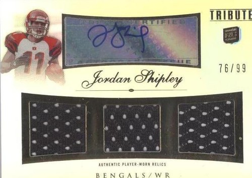 2010 Topps Tribute Jordan Shipley #ATR-JSH