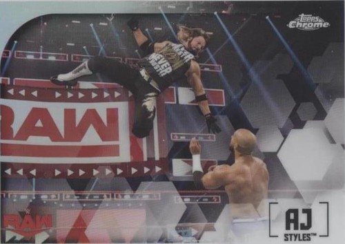 2020 Topps Chrome WWE - AJ Styles #IV-1