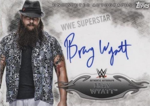 2015 Topps WWE Undisputed - Bray Wyatt #UA-BW