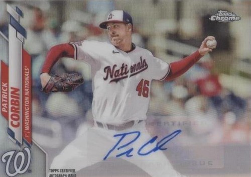 2020 Topps Chrome Update Series - Patrick Corbin #USA-PC