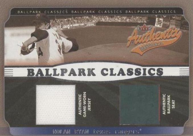 2002 Fleer Authentix - Nolan Ryan #BC - NR