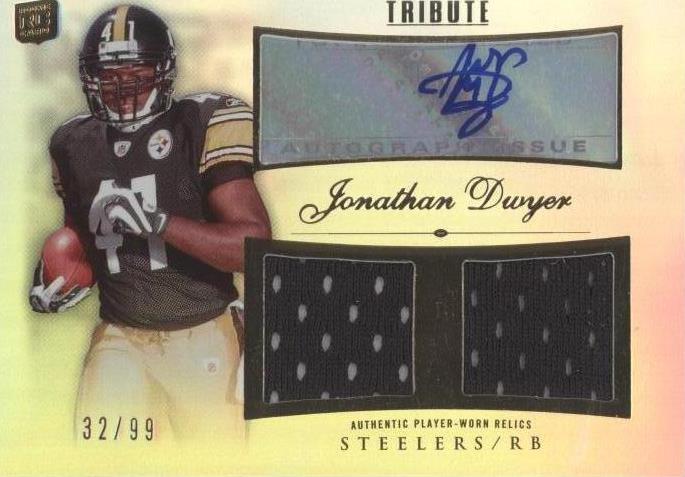 2010 Topps Tribute Jonathan Dwyer #ADR-JD