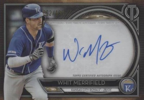2020 Topps Tribute - Whit Merrifield #TA-WME