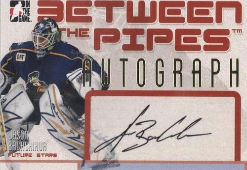 2006-07 In the Game Between the Pipes - Jason Bacashihua #A-JBA