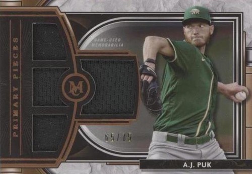2021 Topps Museum Collection - A.J. Puk #SPQR-AP