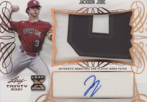 2021 Leaf Trinity - Jackson Jobe #PA-JJ1