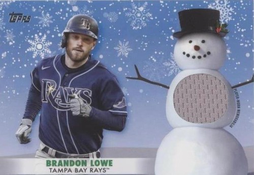 2021 Topps Holiday - Brandon Lowe #WRC-BL