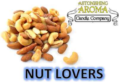 NUT LOVERS COLLECTION Soy Wax Clamshell Break Away tart melt wickless candle