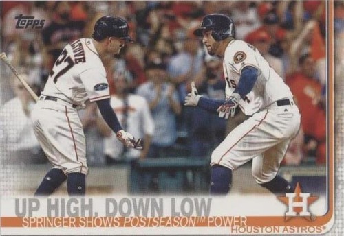 2019 Topps - George Springer Jose Altuve #447