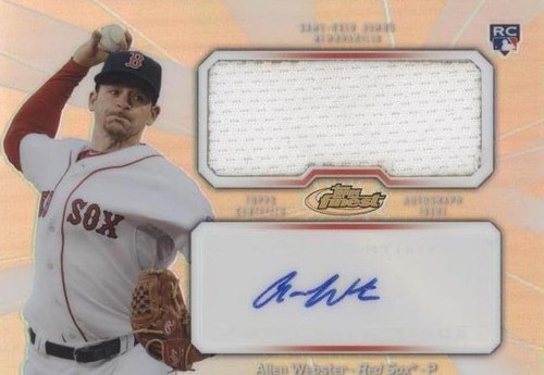 2013 Topps Finest - Allen Webster #AJR-AW