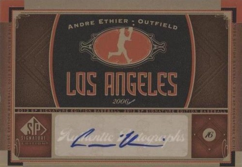 2012 SP Signature Edition - Andre Ethier #LA 12