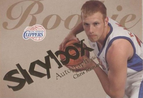 2003-04 Skybox Autographics - Chris Kaman #72